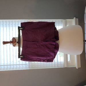 WHBM lace up detail shorts